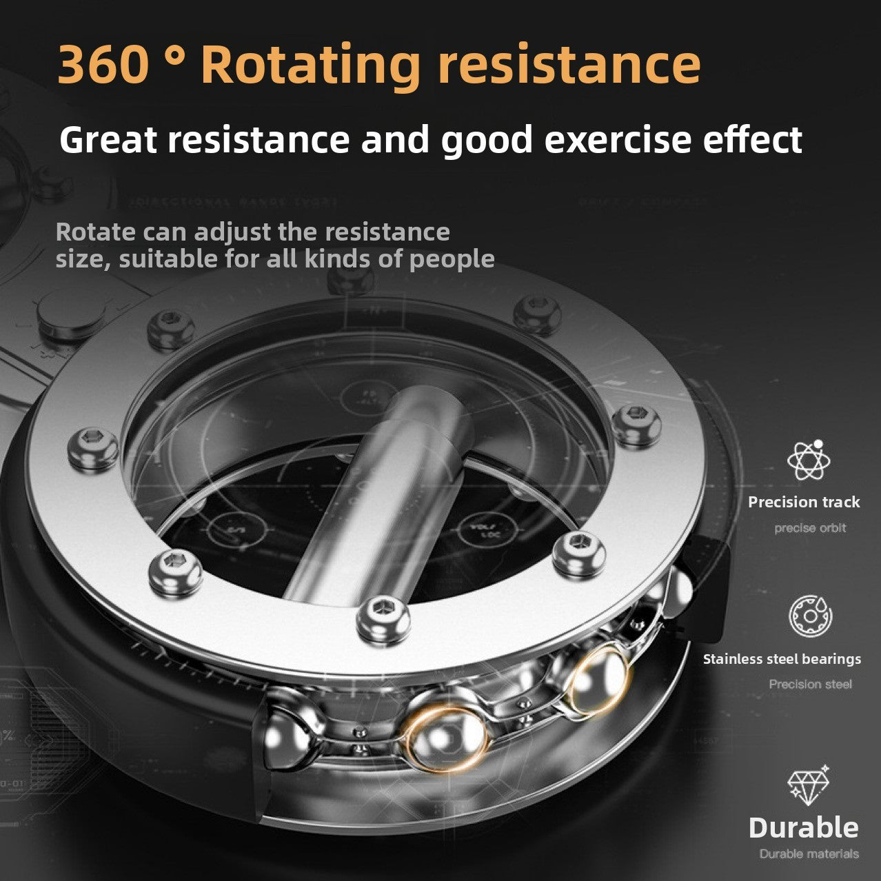 Adjustable Resistance Boxing Speed Trainer   Wrist Strengthener For Home Gym, Arm & Forearm Workout  MMA, Punching Power, Grip Strength Training  Portable Fight Training Equipment For Men & Women